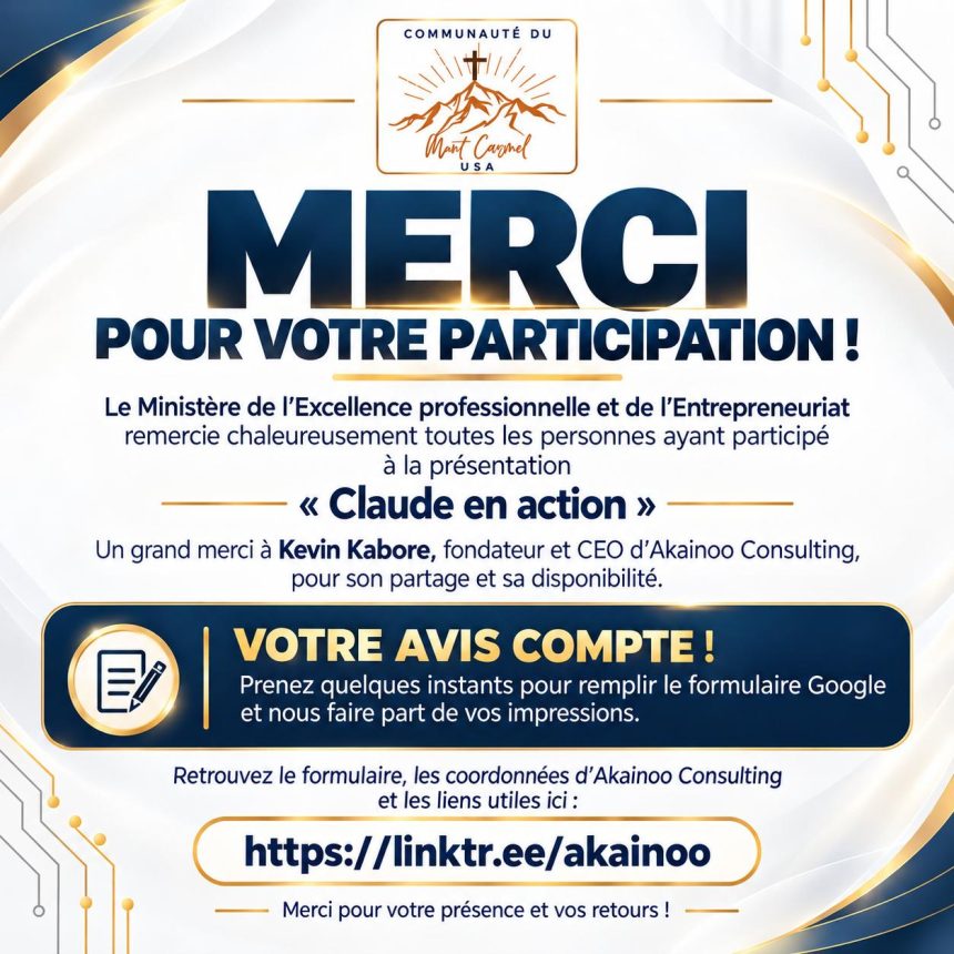 UN GRAND MERCI UN GRAND MERCI